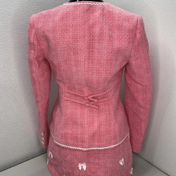 Cosette Di Ames Tweed Blazer & Skirt Set Women’s M - Picture 11 of 14